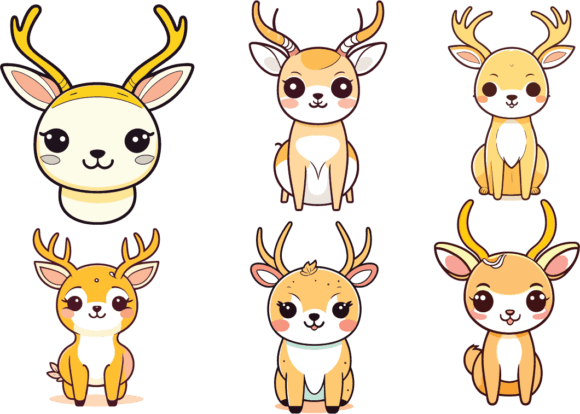 Download Deer Vector Art Illustration - Premium Resources