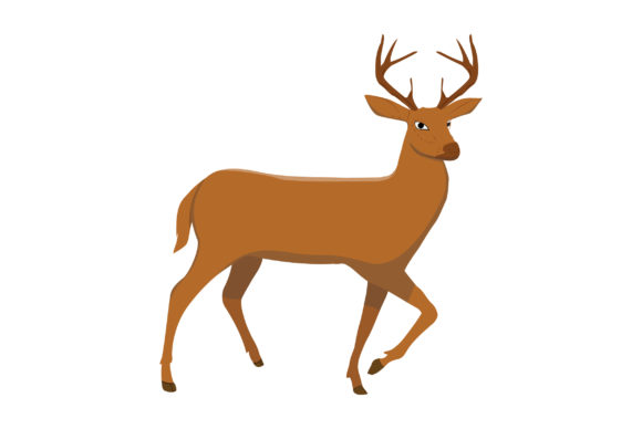 Download Deer Vector Design Fill - Premium Resources