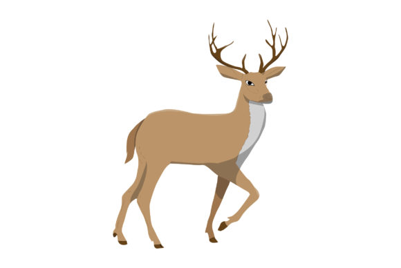 Download Deer Vector Design Fill - Premium Bundle